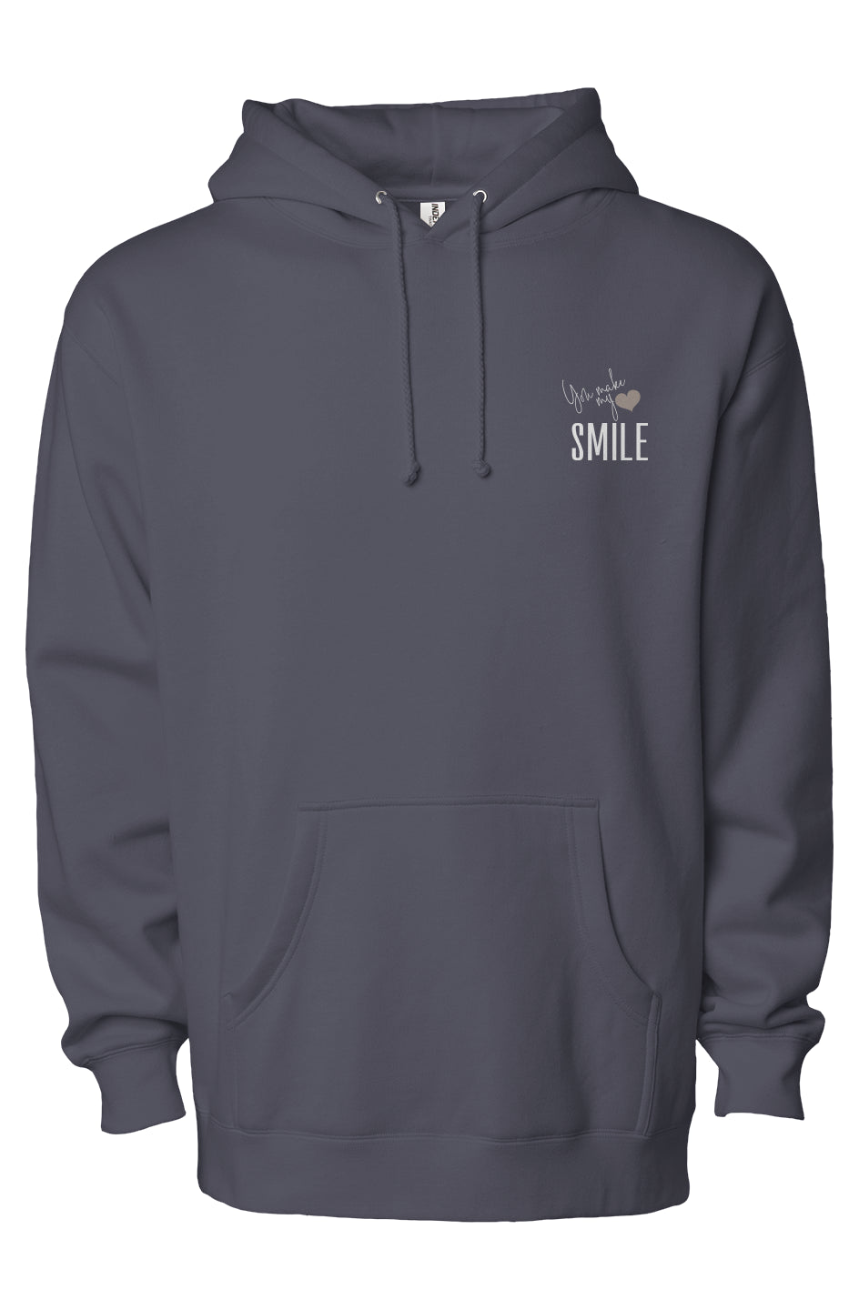 You Make My Heart Smile Heavyweight Hoodie