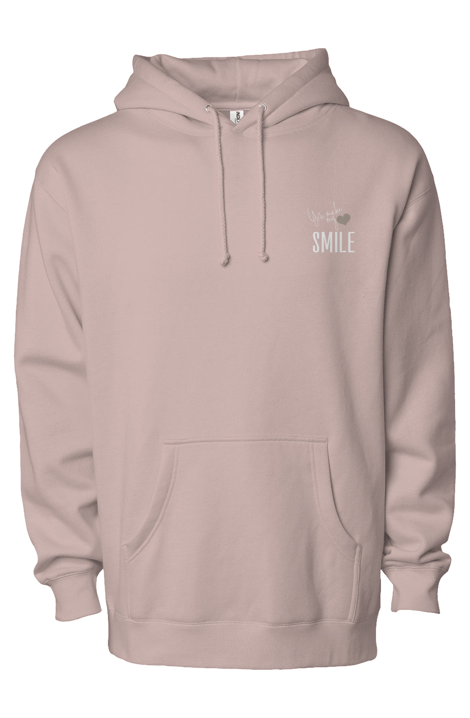 You Make My Heart Smile Heavyweight Hoodie