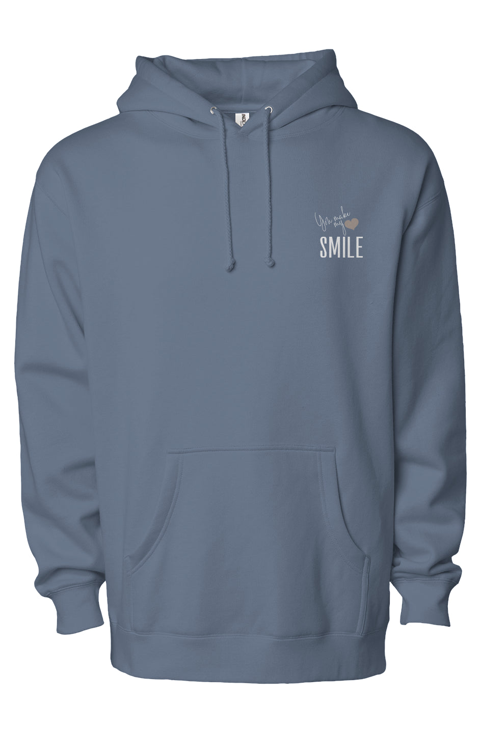 You Make My Heart Smile Heavyweight Hoodie