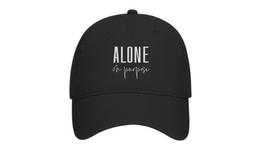 Alone on Purpose Hat