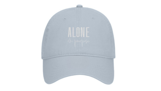Alone on Purpose Hat