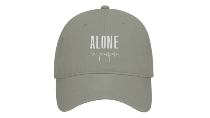 Alone on Purpose Hat