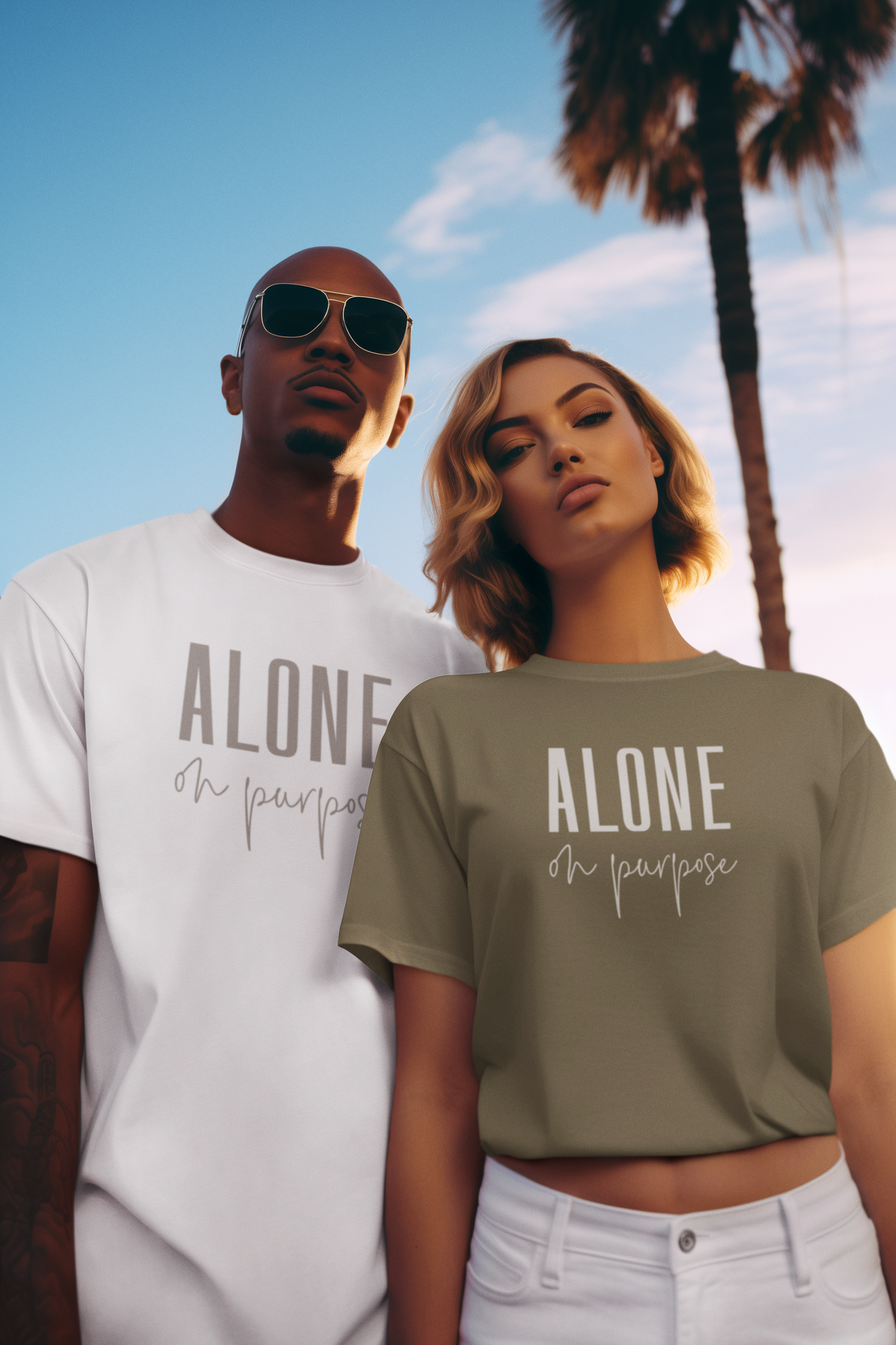 Alone on Purpose (Earth Collection) T-Shirt