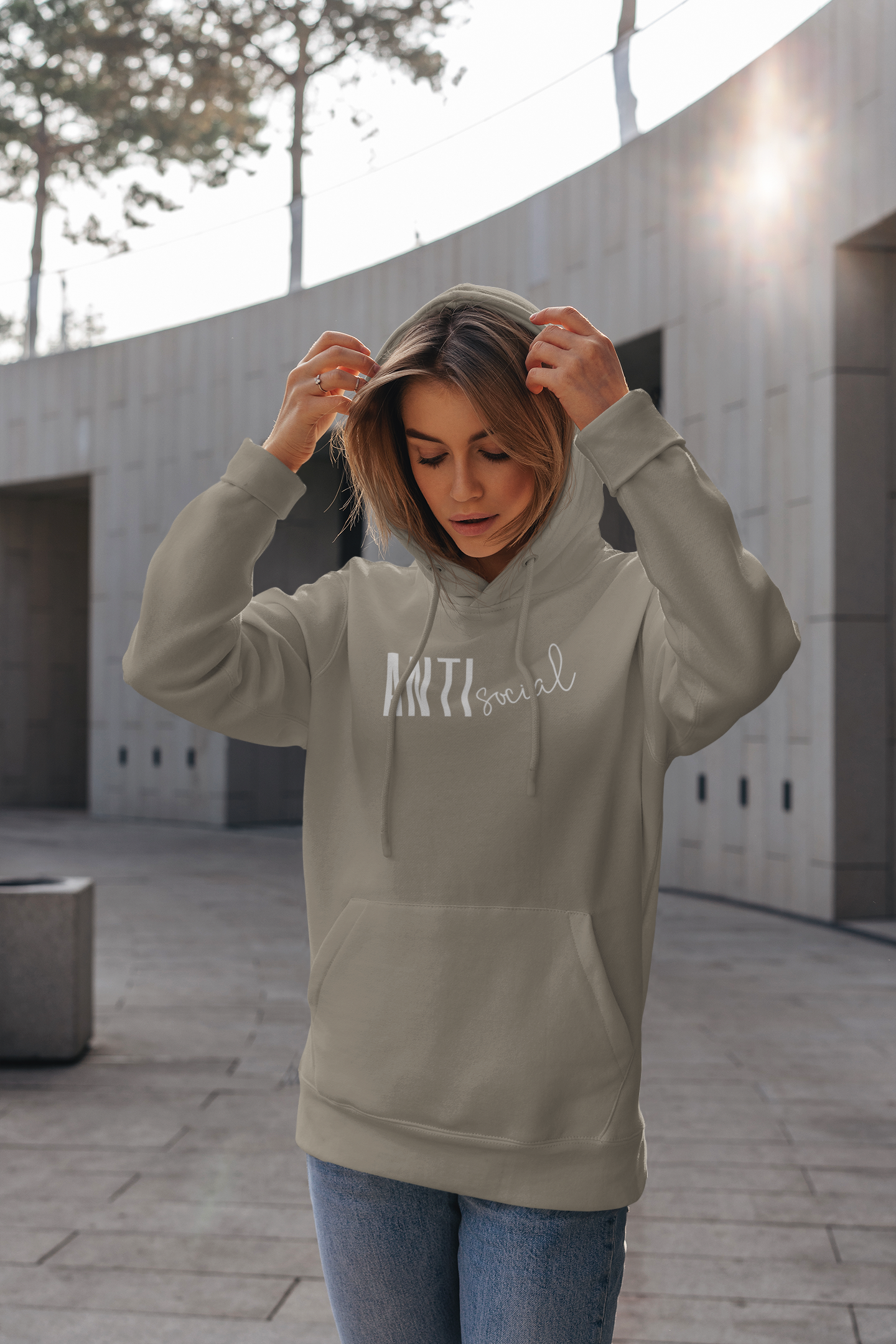 Antisocial Heavyweight Hoodie